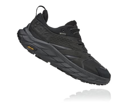 Hoka One One Anacapa Low GORE-TEX - Sapatos De Caminhada Homem Pretas / Pretas | PT-z35Mp64